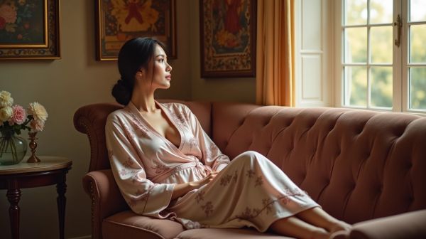 Les robes de chambre femmes allient confort et élégance